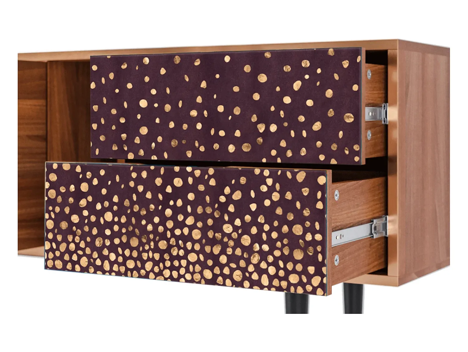 Mueble de TV - 170х69х48 cm - T1 - Glowworms, Nogueira^ Móvel De Tv