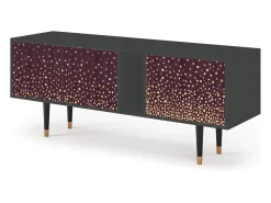 Hot Mueble de TV - 170х69х48 cm - T1 - Glowworms, Antracite Cinza antracite