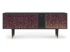Hot Mueble de TV - 170х69х48 cm - T1 - Glowworms, Antracite Cinza antracite