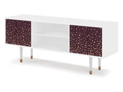Mueble de TV - 170х69х48 cm - T2 - Glowworms, Branco^ Móvel De Tv