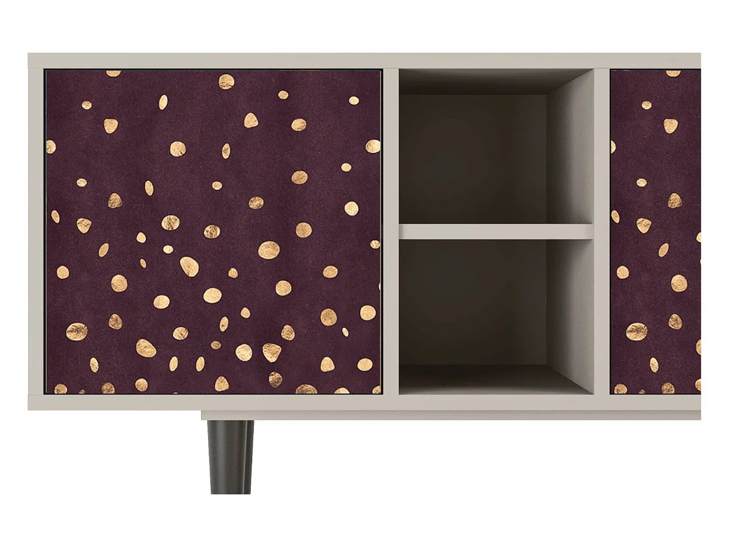Mueble de TV - 150х69х41 cm - T5 - Glowworms, Areia^ Móvel De Tv