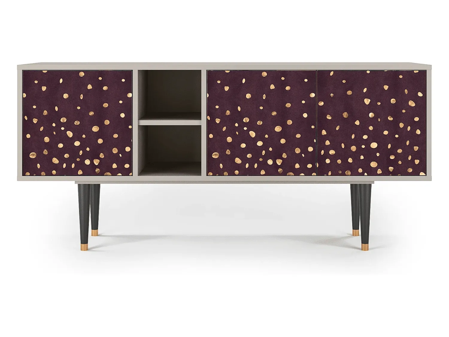 Mueble de TV - 150х69х41 cm - T5 - Glowworms, Areia^ Móvel De Tv