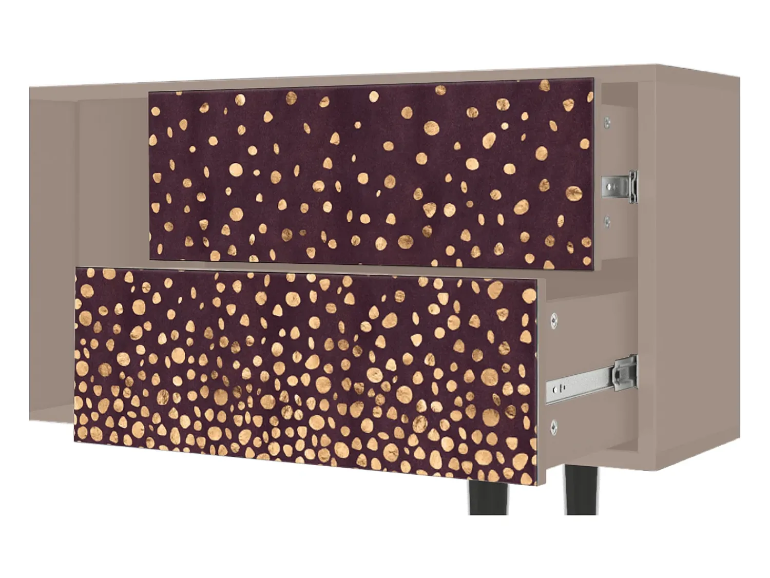 Mueble de TV - 170х69х48 cm - T1 - Glowworms, Latte^ Móvel De Tv