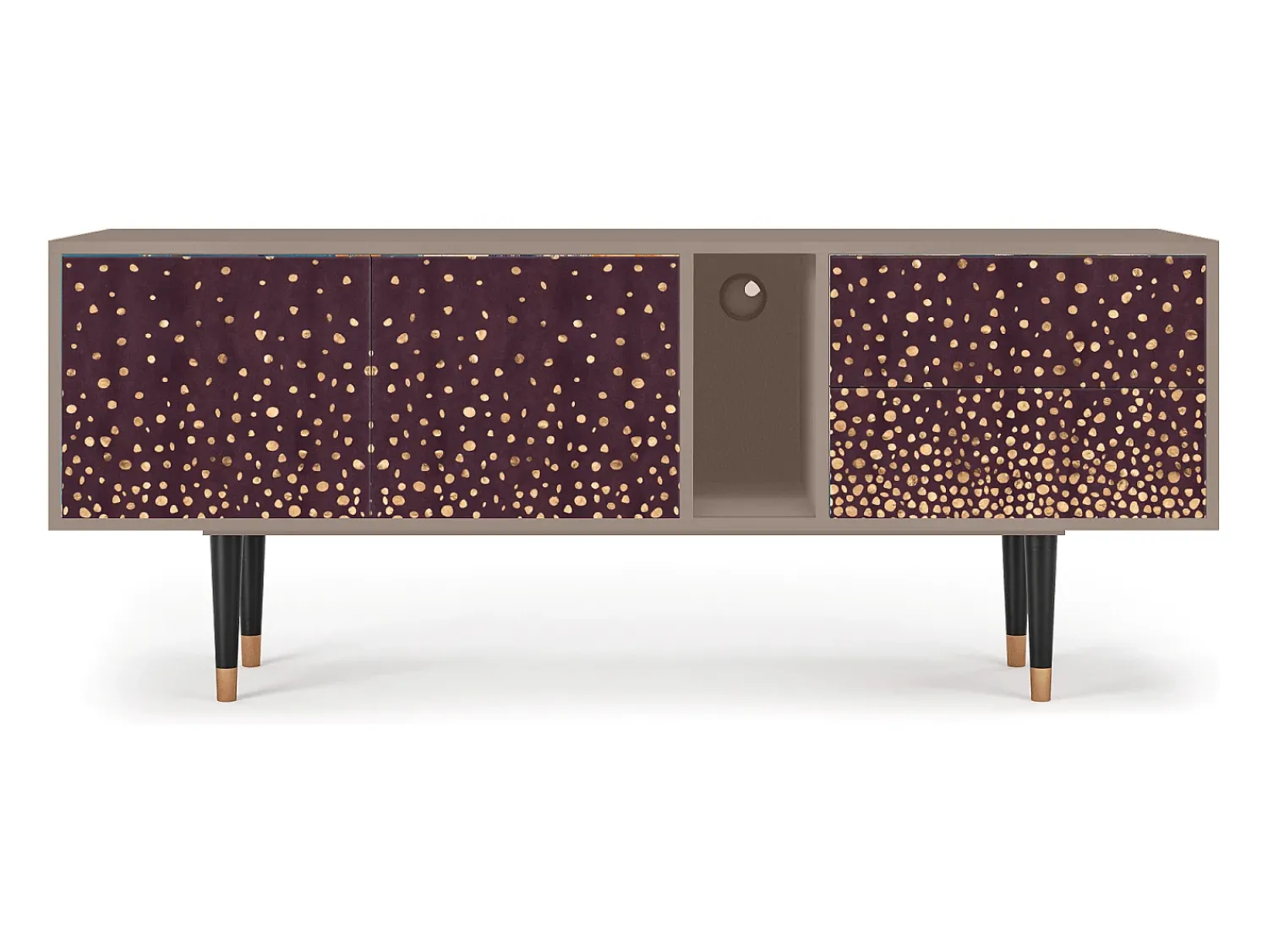Mueble de TV - 170х69х48 cm - T1 - Glowworms, Latte^ Móvel De Tv