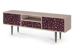 Mueble de TV - 170х59х41 cm - T6 - Glowworms, Areia^ Móvel De Tv