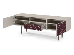 Mueble de TV - 170х59х41 cm - T6 - Glowworms, Areia^ Móvel De Tv