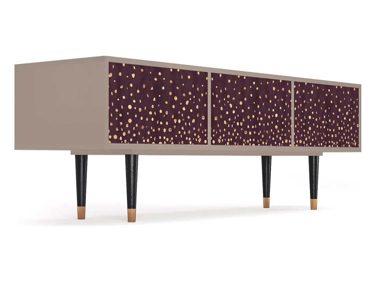 Outlet Mueble de TV - 170х59х48 cm - T4 - Glowworms, Latte Bege