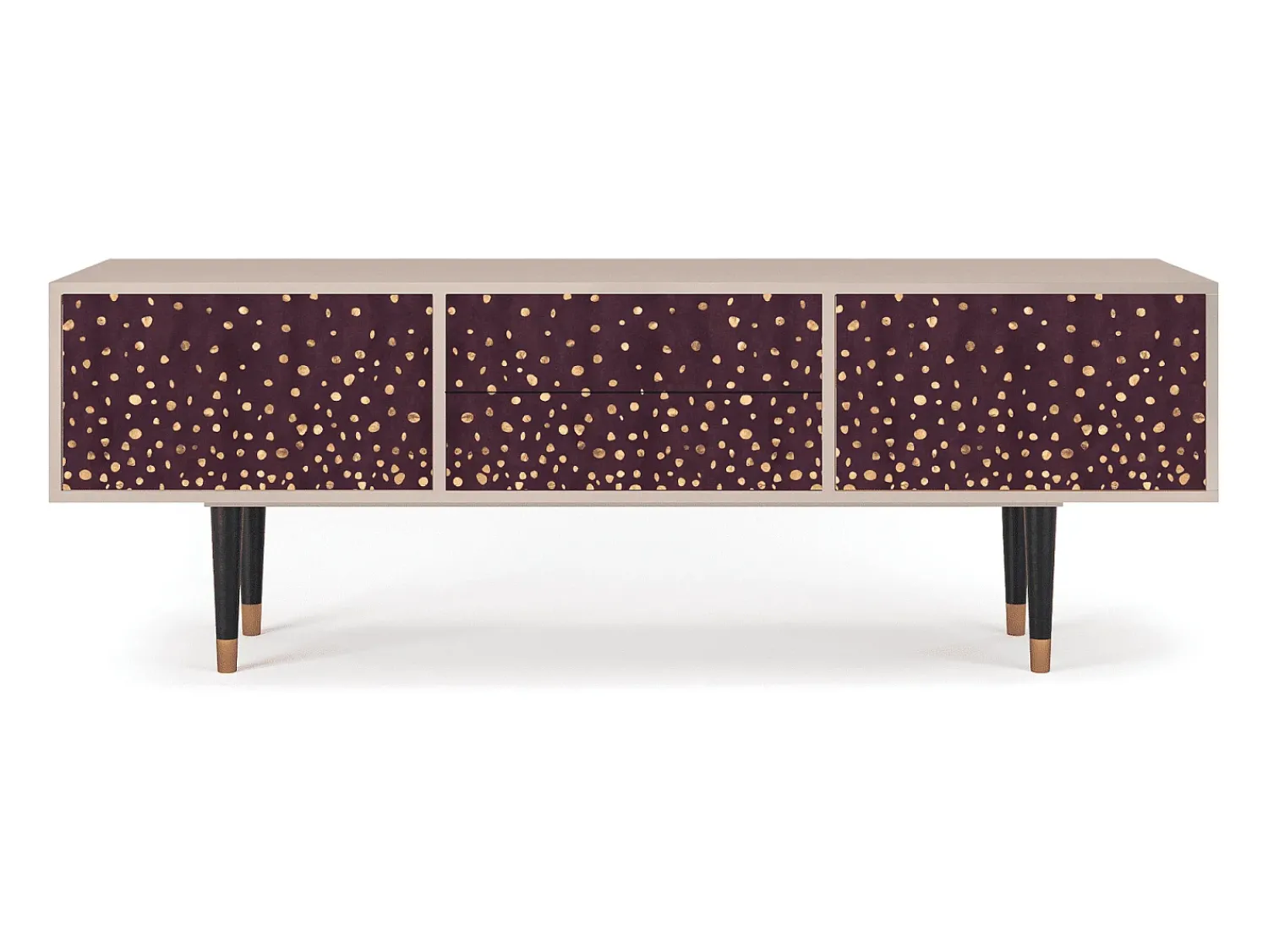 Outlet Mueble de TV - 170х59х48 cm - T4 - Glowworms, Latte Bege