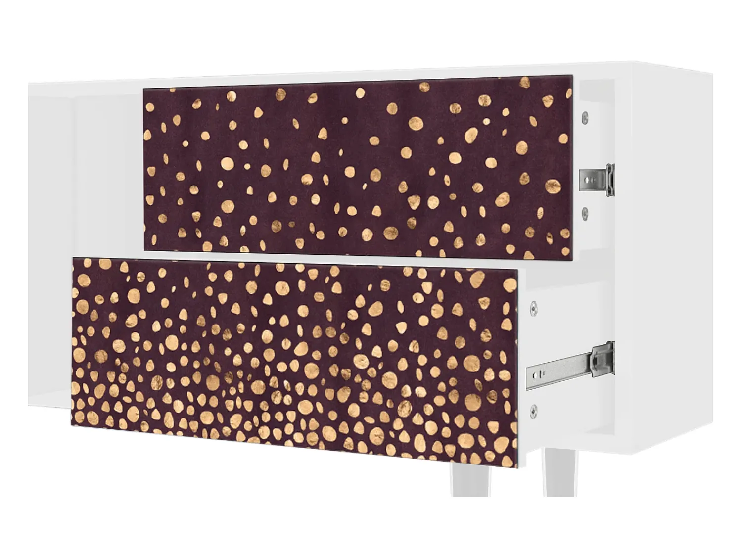 Outlet Mueble de TV - 170х69х48 cm - T1 - Glowworms, Branco Bege