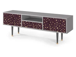 Sale Mueble de TV - 170х59х41 cm - T6 - Glowworms, Cinza Cinzento