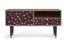 Móvel De Tv| Mueble de TV - 115х59х48 cm - T3 - Glowworms, Latte Bege