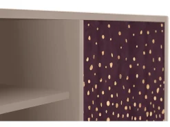 New Mueble de TV - 170х69х48 cm - T2 - Glowworms, Latte Bege