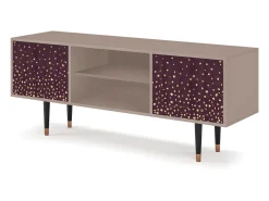 New Mueble de TV - 170х69х48 cm - T2 - Glowworms, Latte Bege