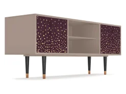 New Mueble de TV - 170х69х48 cm - T2 - Glowworms, Latte Bege