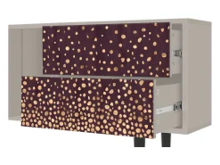 Móvel De Tv| Mueble de TV - 170х69х48 cm - T1 - Glowworms, Areia Bege