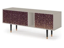Móvel De Tv| Mueble de TV - 170х69х48 cm - T1 - Glowworms, Areia Bege