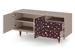 Mueble de TV - 125х56х41 cm - T7 - Glowworms, Latte^ Móvel De Tv
