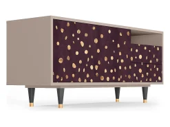 Mueble de TV - 125х56х41 cm - T7 - Glowworms, Latte^ Móvel De Tv