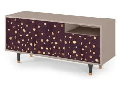 Mueble de TV - 125х56х41 cm - T7 - Glowworms, Latte^ Móvel De Tv