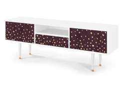 Online Mueble de TV - 170х59х41 cm - T6 - Glowworms, Branco Bege