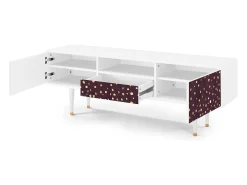 Online Mueble de TV - 170х59х41 cm - T6 - Glowworms, Branco Bege