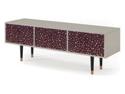 Móvel De Tv* Mueble de TV - 170х59х48 cm - T4 - Glowworms, Areia Bege