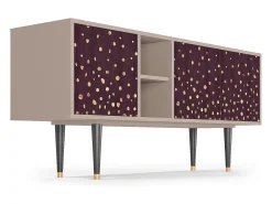New Mueble de TV - 150х69х41 cm - T5 - Glowworms, Latte Bege