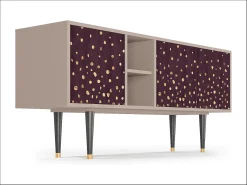 New Mueble de TV - 150х69х41 cm - T5 - Glowworms, Latte Bege
