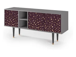 Mueble de TV - 150х69х41 cm - T5 - Glowworms, Cinza^ Móvel De Tv