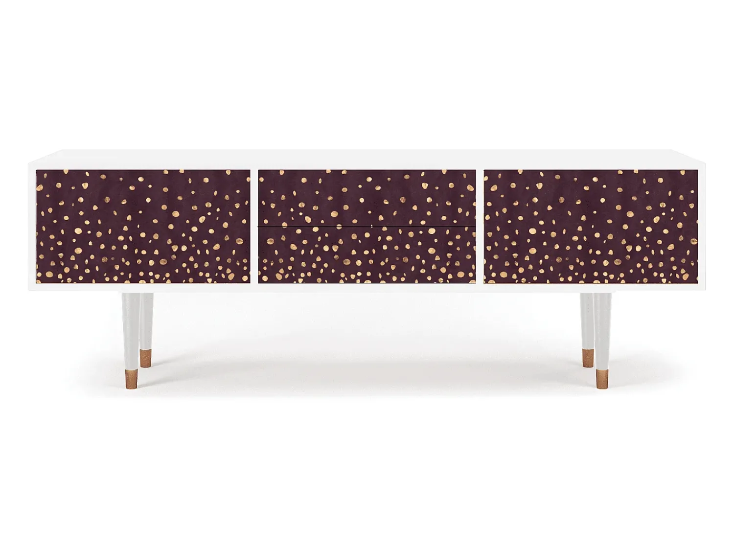 Online Mueble de TV - 170х59х48 cm - T4 - Glowworms, Branco Bege