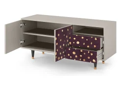 Mueble de TV - 125х56х41 cm - T7 - Glowworms, Areia^ Móvel De Tv