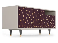 Mueble de TV - 125х56х41 cm - T7 - Glowworms, Areia^ Móvel De Tv