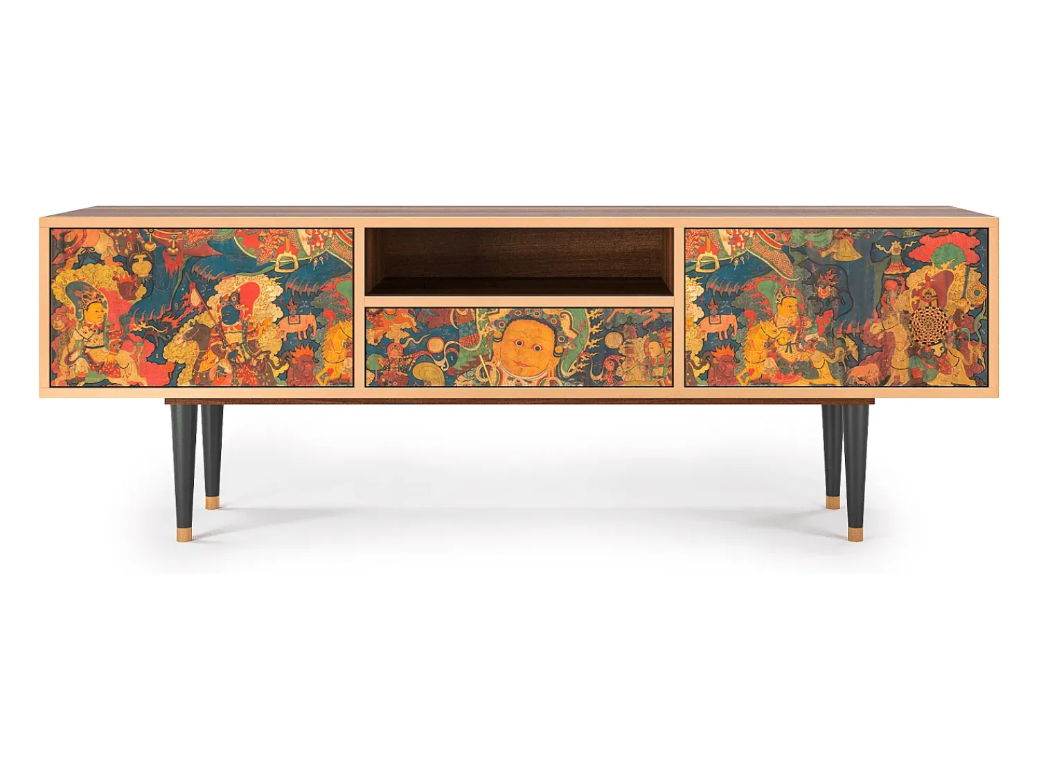 Discount Mueble de TV - 170х59х41 cm - T6 - God by Vaisravana , Nogueira Castanho