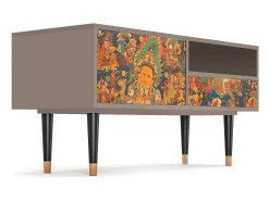 Móvel De Tv| Mueble de TV - 115х59х48 cm - T3 - God by Vaisravana , Latte Bege