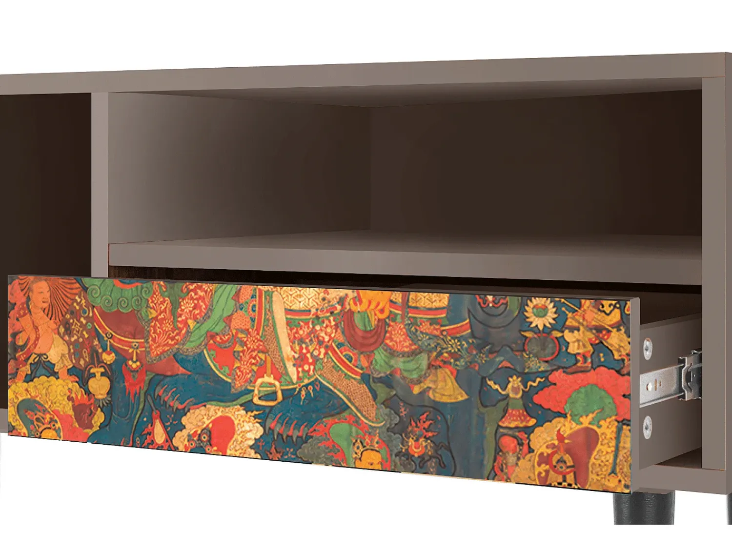 Móvel De Tv| Mueble de TV - 115х59х48 cm - T3 - God by Vaisravana , Latte Bege