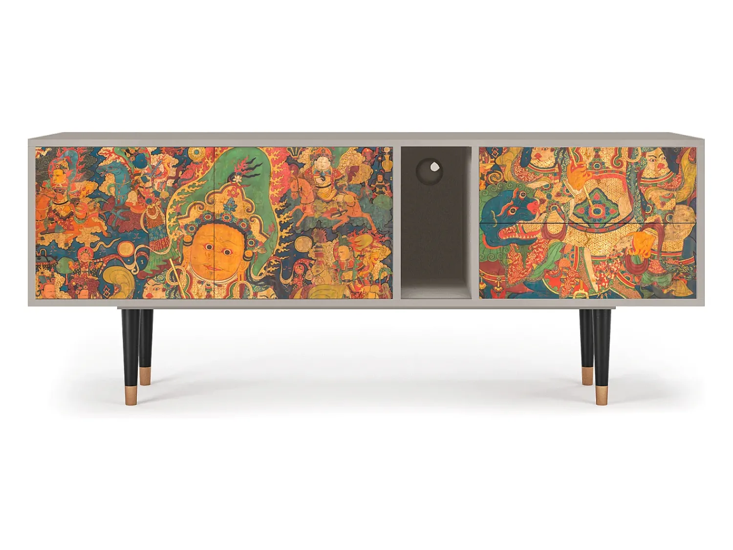 Móvel De Tv* Mueble de TV - 170х69х48 cm - T1 - God by Vaisravana , Areia Bege
