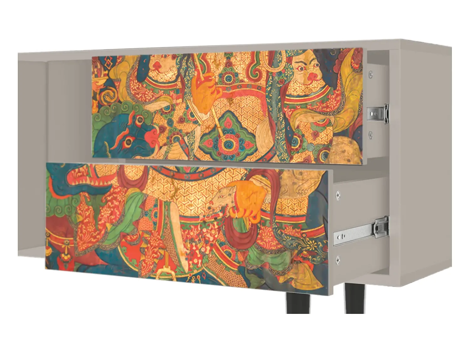 Móvel De Tv* Mueble de TV - 170х69х48 cm - T1 - God by Vaisravana , Areia Bege