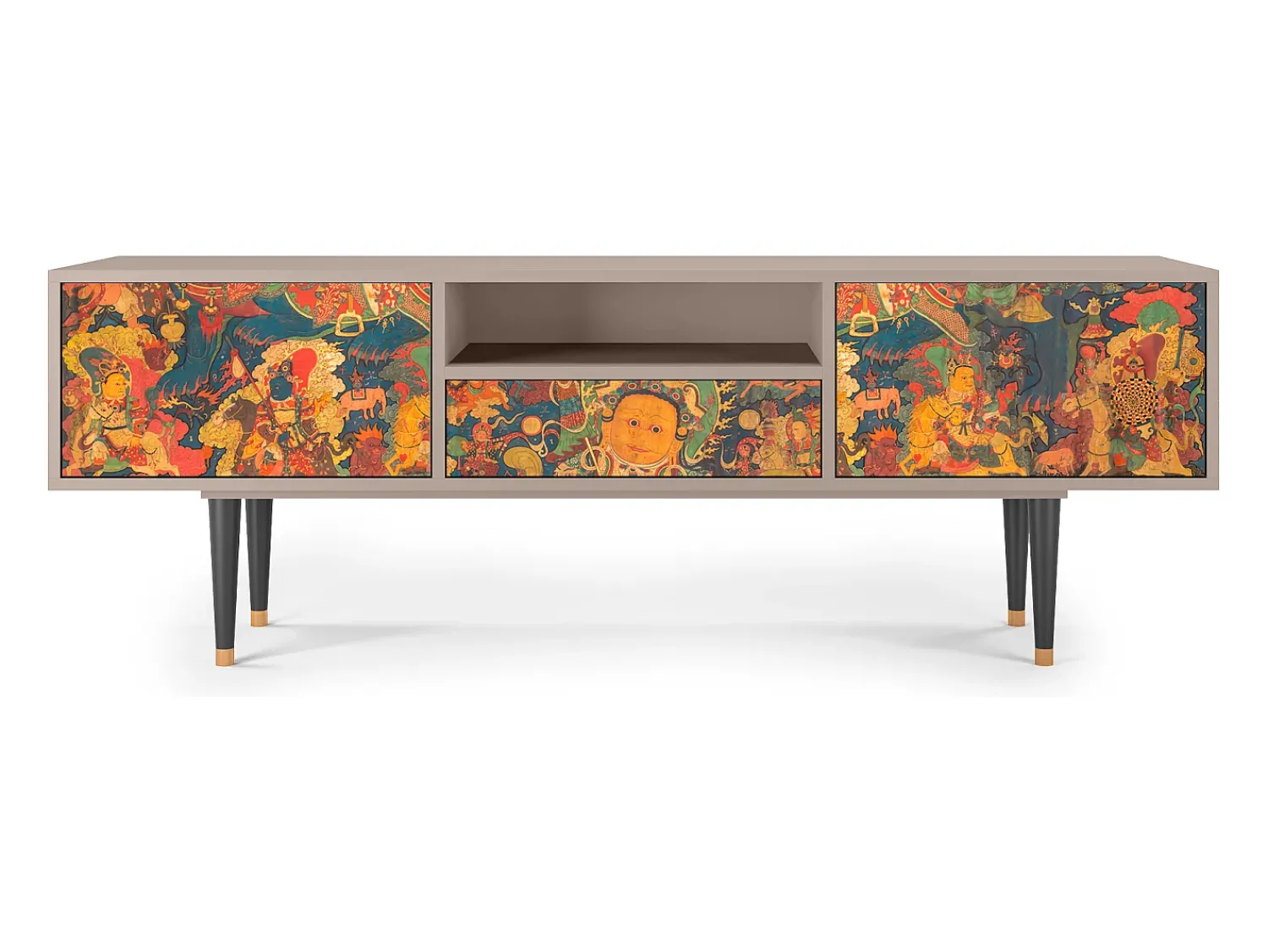 Mueble de TV - 170х59х41 cm - T6 - God by Vaisravana , Latte^ Móvel De Tv