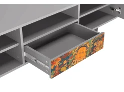 Móvel De Tv| Mueble de TV - 170х59х41 cm - T6 - God by Vaisravana , Cinza Cinzento