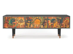 Mueble de TV - 170х59х48 cm - T4 - God by Vaisravana , Antracite^ Móvel De Tv