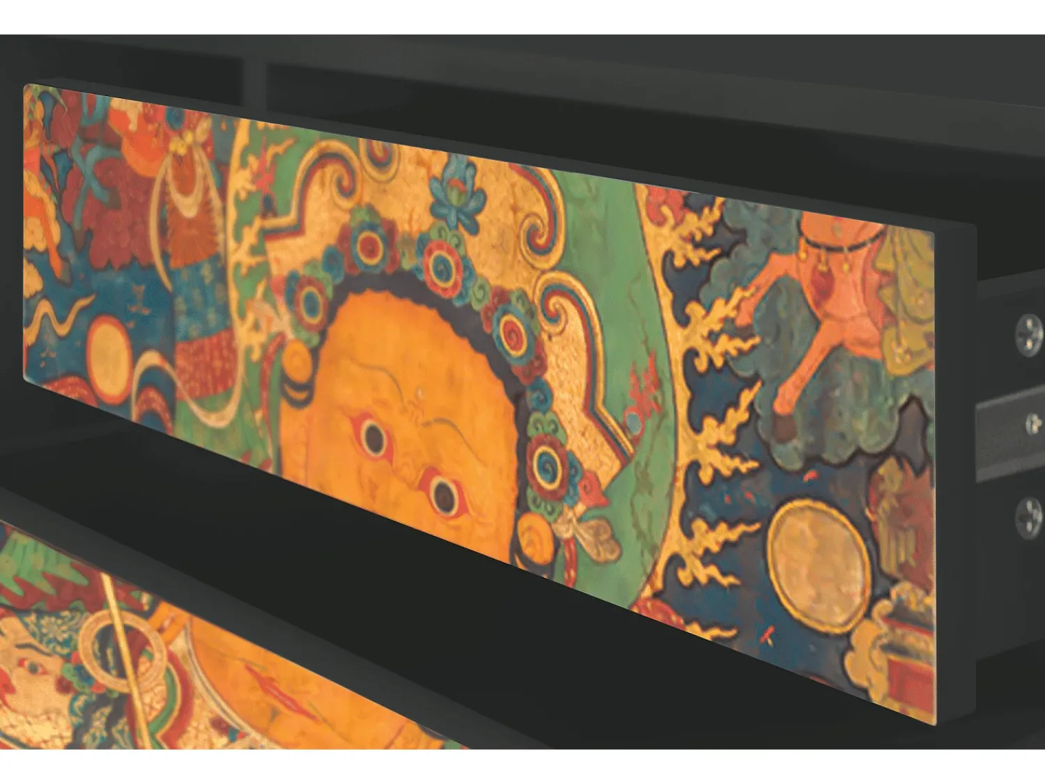 Mueble de TV - 170х59х48 cm - T4 - God by Vaisravana , Antracite^ Móvel De Tv