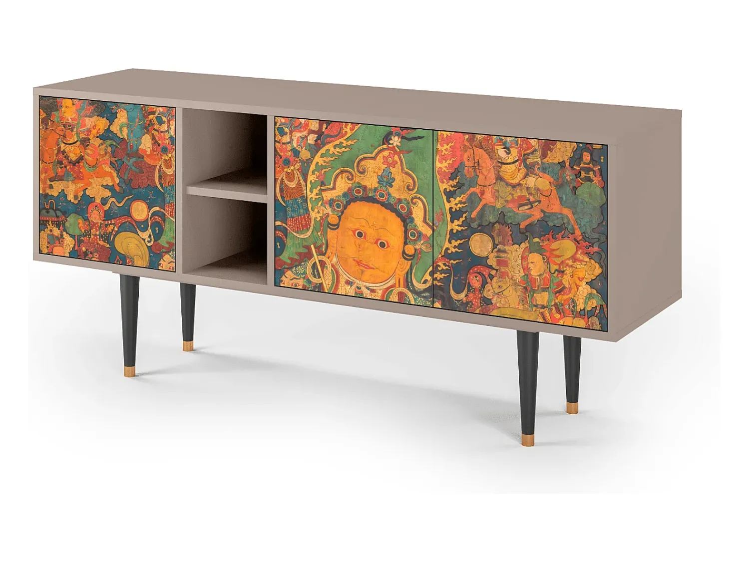 Móvel De Tv* Mueble de TV - 150х69х41 cm - T5 - God by Vaisravana , Latte Bege