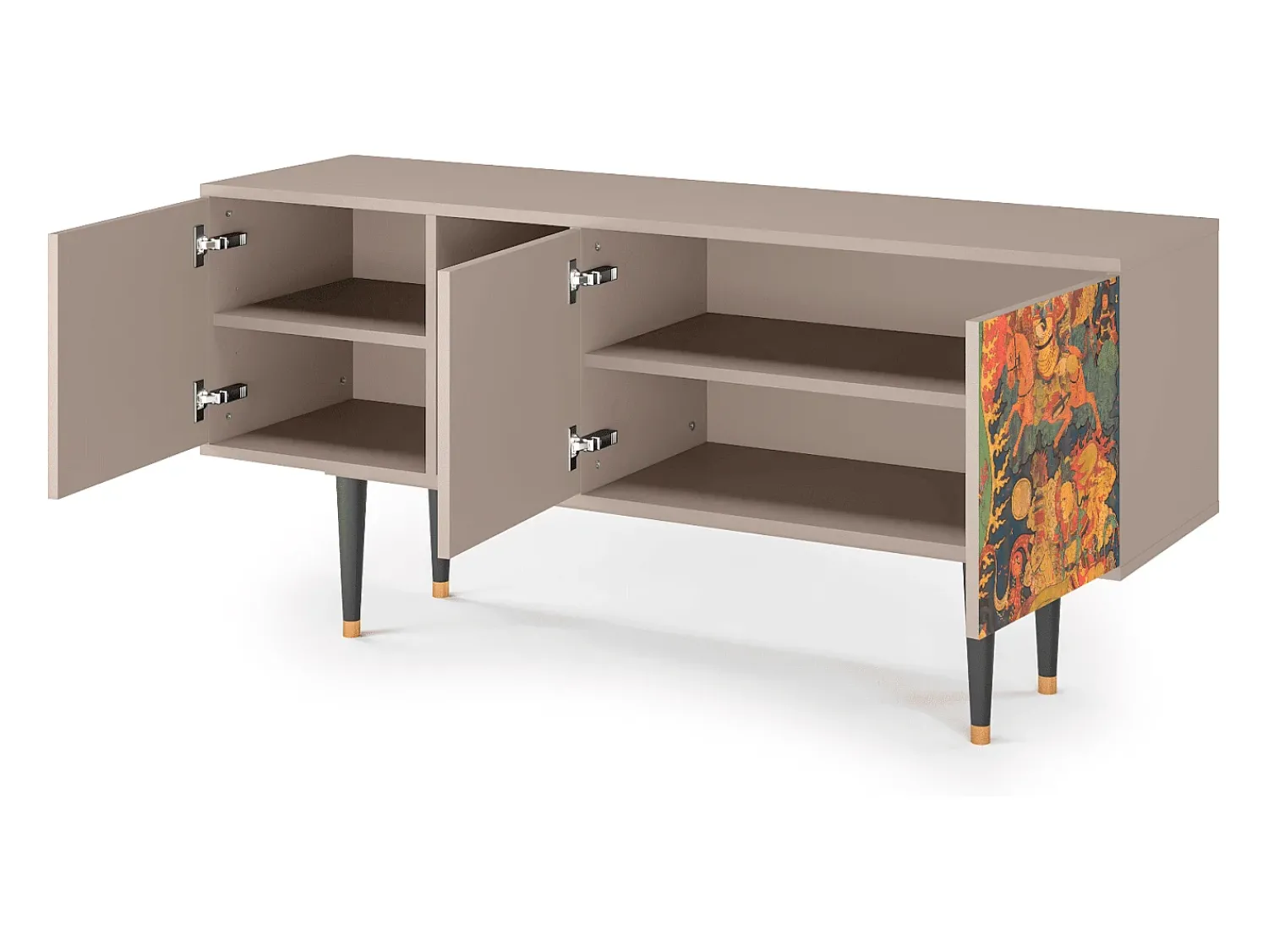 Móvel De Tv* Mueble de TV - 150х69х41 cm - T5 - God by Vaisravana , Latte Bege