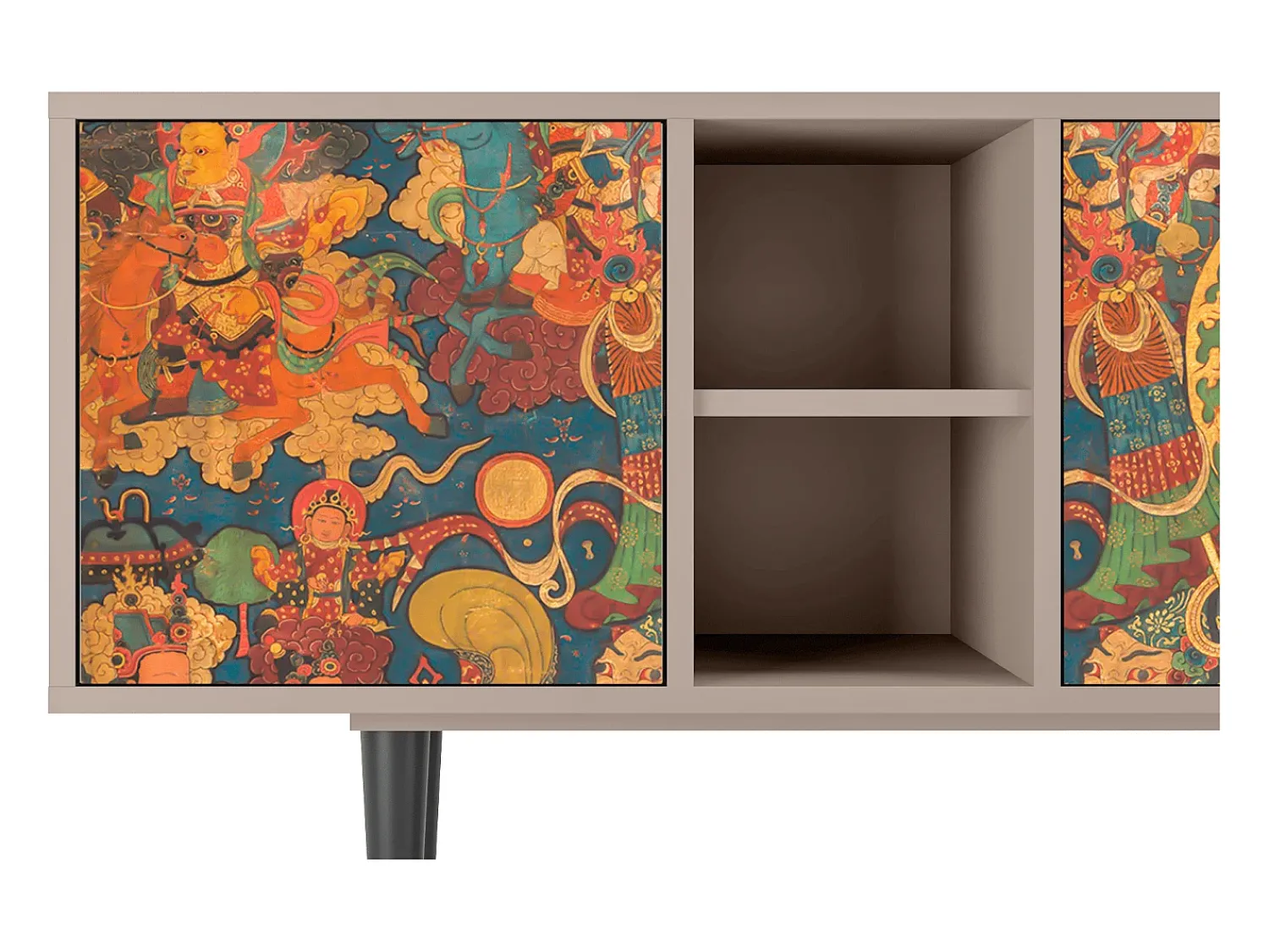 Móvel De Tv* Mueble de TV - 150х69х41 cm - T5 - God by Vaisravana , Latte Bege