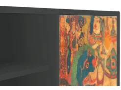 Móvel De Tv| Mueble de TV - 170х69х48 cm - T2 - God by Vaisravana , Antracite Cinza antracite