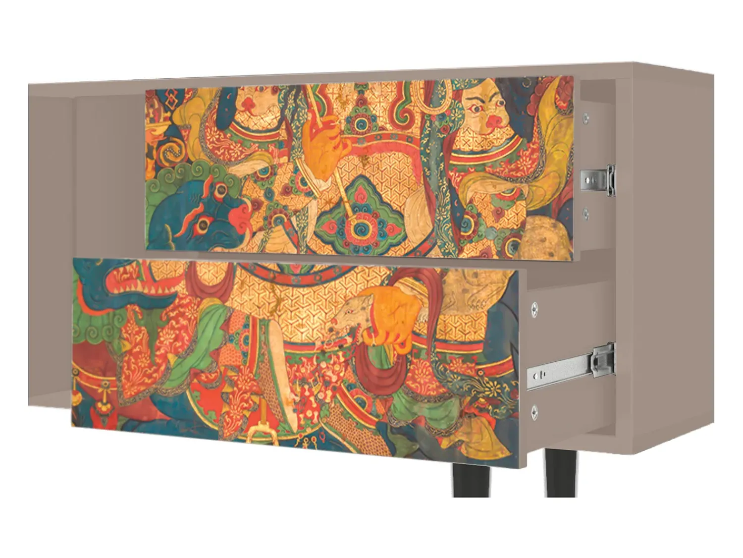 Hot Mueble de TV - 170х69х48 cm - T1 - God by Vaisravana , Latte Bege