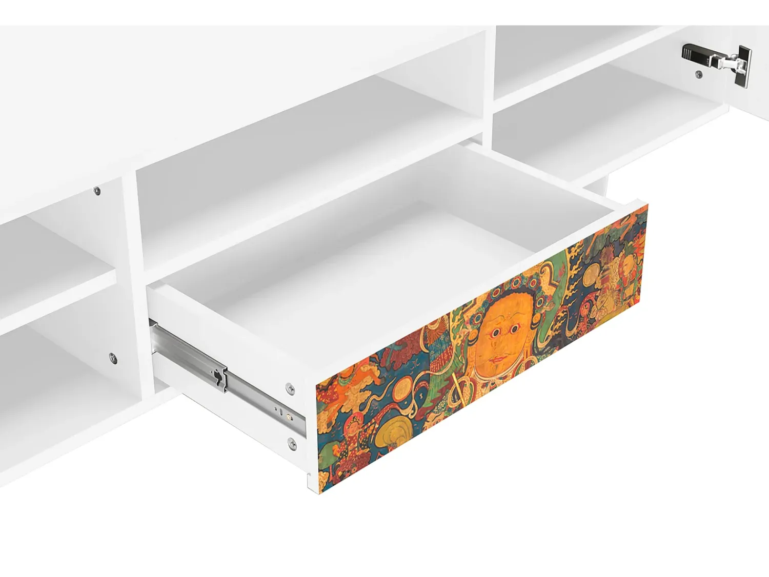 Móvel De Tv* Mueble de TV - 170х59х41 cm - T6 - God by Vaisravana , Branco Bege