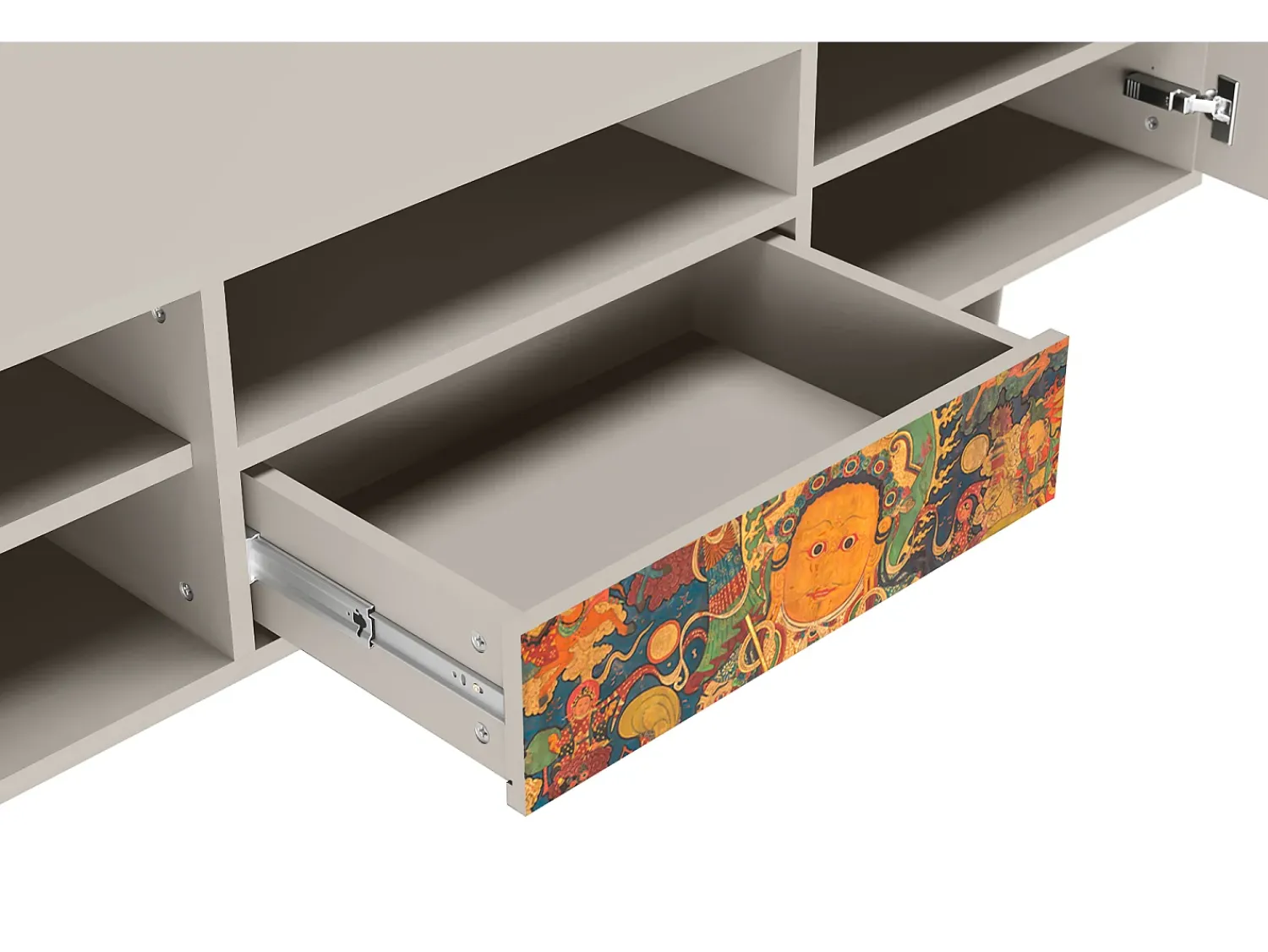Móvel De Tv* Mueble de TV - 170х59х41 cm - T6 - God by Vaisravana , Areia Bege