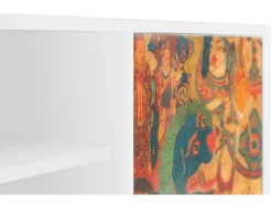 Hot Mueble de TV - 170х69х48 cm - T2 - God by Vaisravana , Branco Bege