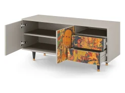 Móvel De Tv* Mueble de TV - 125х56х41 cm - T7 - God by Vaisravana , Areia Bege